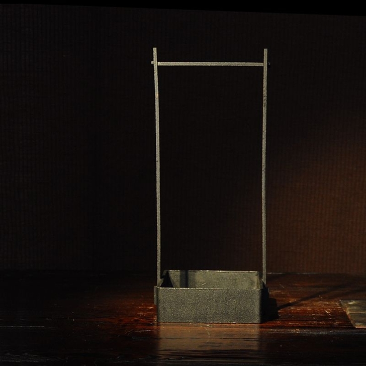 铁艺提篮多功能置物件提梁炉花篮禅意花架底座...