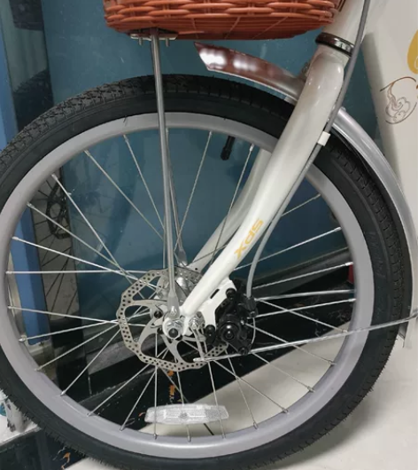 喜得盛自行车，前后碟刹，踩起来非常轻快，准...