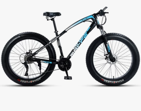 麦希雪地车蟒蛇山地自行车 不光有普通轮，还...