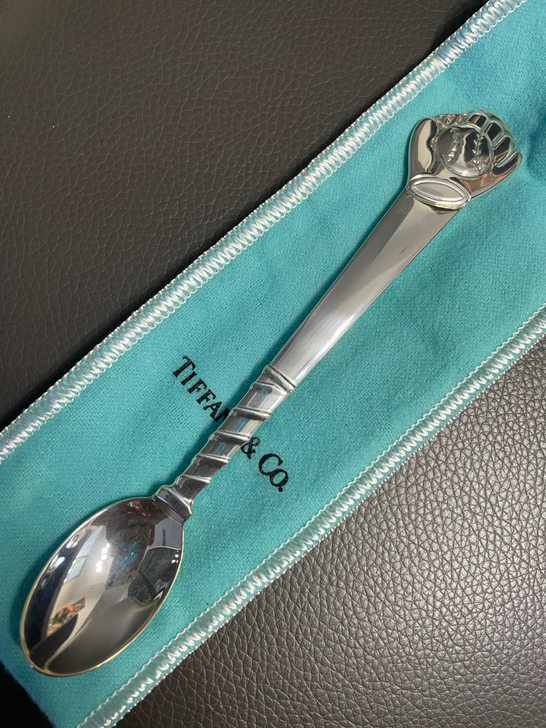 【西班牙制造全新】Tiffany棒球银勺，...