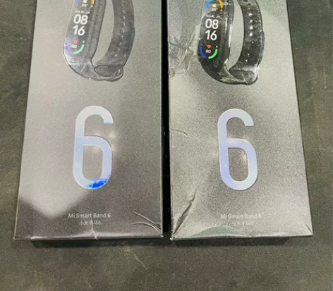 小米手环6 黑色 全新未拆封 全国联保 处...