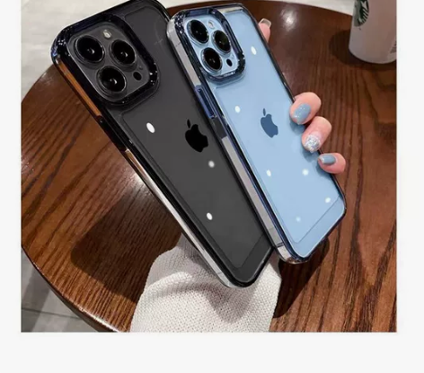 新款高透亚克力太空壳适用iPhone14电...