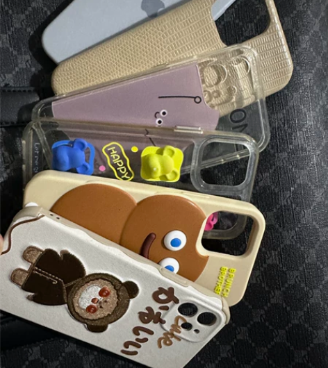 苹果iphone12硅胶卡通可爱手机套手机...