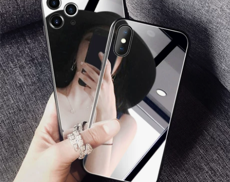 手机保护壳 保护套网红苹果13壳镜面iPh...