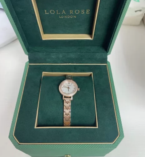 Lola Rose罗拉玫瑰小金表手表女英国...