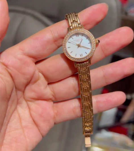 【九成新包邮】Lola Rose小金表 女...