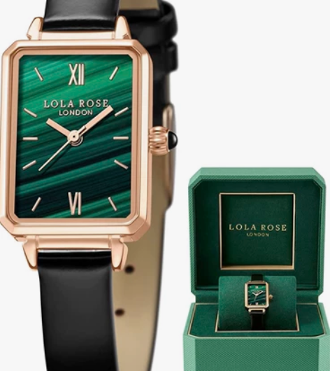Lola Rose罗拉玫瑰 小绿表手表女时...