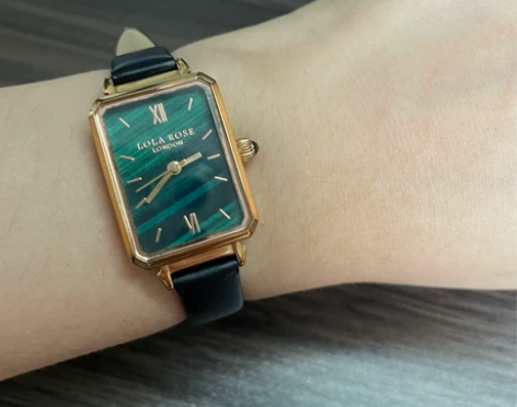 Lola Rose罗拉玫瑰 小绿表手表女时...