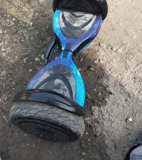 啊迪狮智能平衡车，10寸充气大轮毂有灯光，...