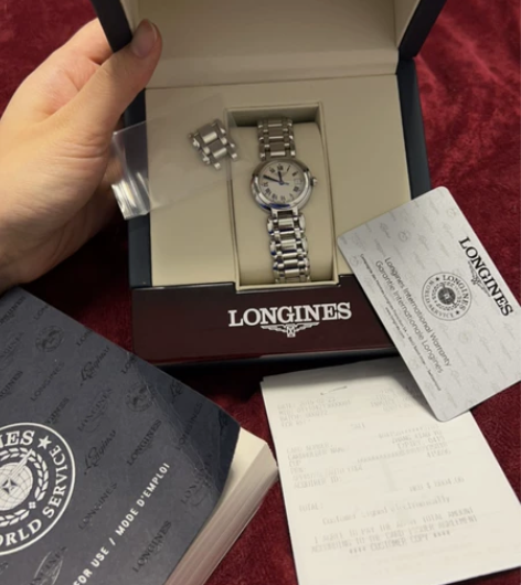 LONGINES浪琴 心月系列瑞士手表女 ...