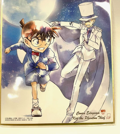 名侦探柯南色纸 正！ 柯南和基德双人色纸 ...