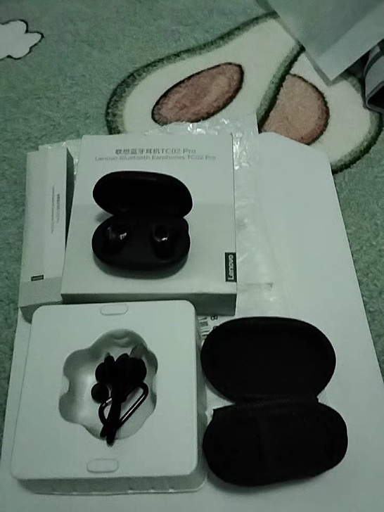 联想TC02无线蓝牙耳机，适用于各种手机，...