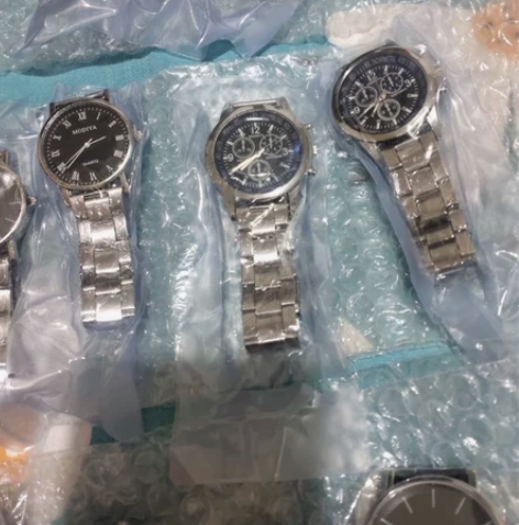 手表男士厂家直营MODIYA礼品时尚钢带石...