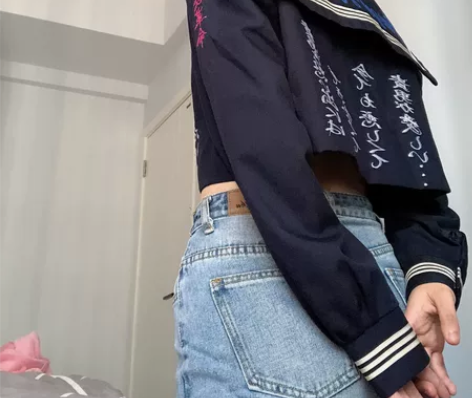 日制校供水手服   重工刺绣 日本昭和  ...