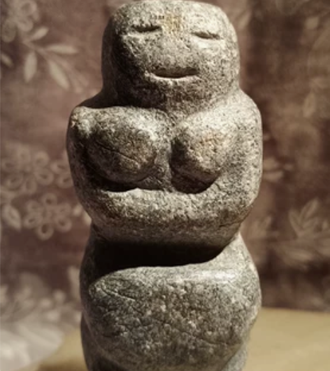 石器时代石人,北方游牧文化老物件,母系社会...