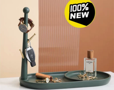 西特挂钥匙架创意摆件进门入户挂钩装饰玄关置...