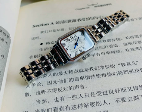 歌迪方形复古钢带手表女,全新,低价清掉,就...