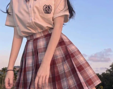 全套日系学院风校服女学生百褶格裙。 感兴趣...