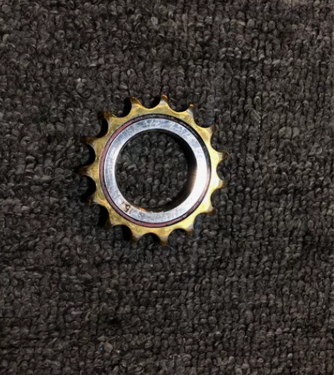 eai飞轮美国死飞场地飞轮金齿15T 成色...