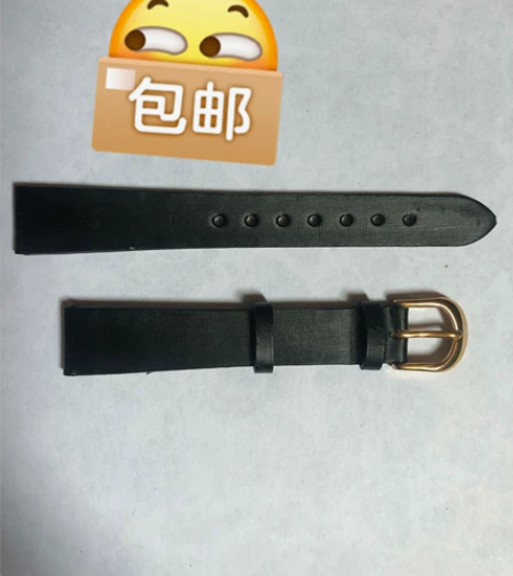 罗西尼原装表带 尺寸：14-12 颜色：黑...