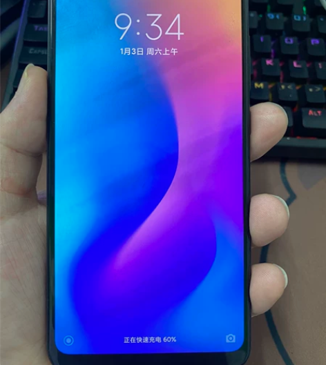 小米8后置指纹版6+64g，原屏无烧屏，边...