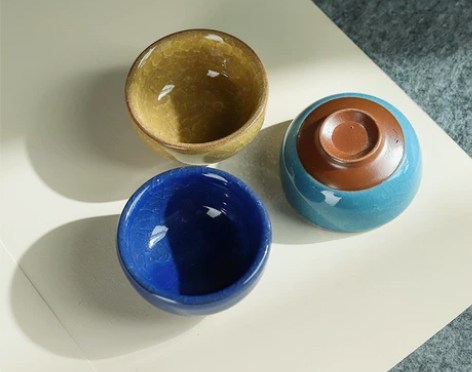 陶瓷墨碟小瓷蝶毛笔墨蝶笔洗笔搁墨水碟盛墨汁...