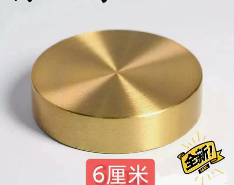 实心黄铜音响垫合适黑胶机音箱CD机前级功放...