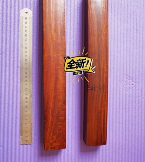 红木檀木大镇纸一对。全新，长约38厘米，最...