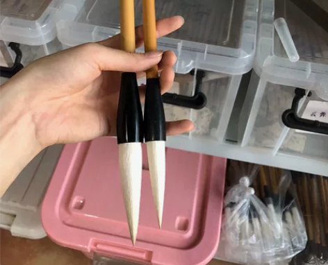 厂家清仓 原价60多一支的兼毫毛笔现在20...