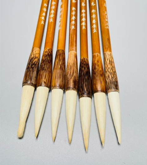 30年前老毛笔！白玉丹狼羊豪兼豪！懂货的老...