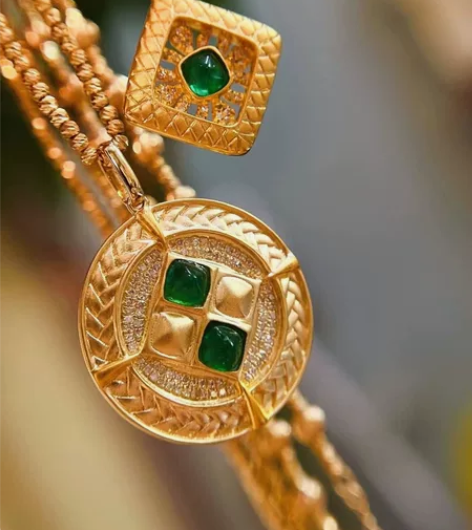 绝美复古高级浅金ins风吊坠！25分高品质...