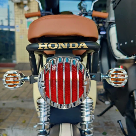 电单车前后复古转弯灯＋后刹车灯＋把手线束（...