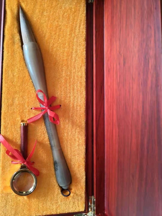 工艺大师手作毛笔套装礼盒包装