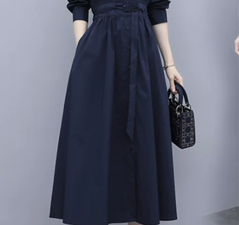 欧赛雅文法式裙 连衣裙法式复古赫本春装20...