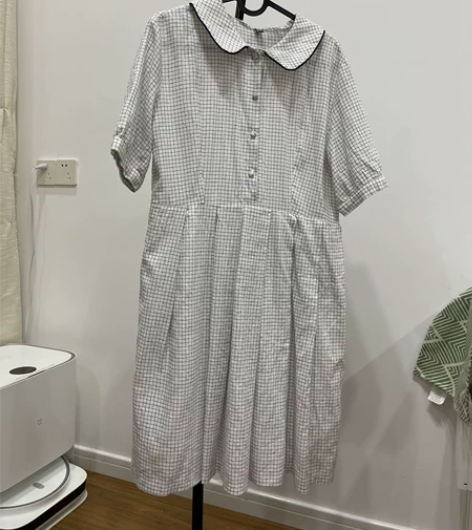 小格子娃娃裙学生裙可爱学院风 要搬家了，付...