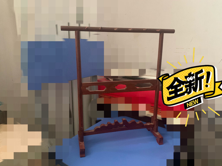 【唯有枫】木质毛笔架，文房四宝店里购买