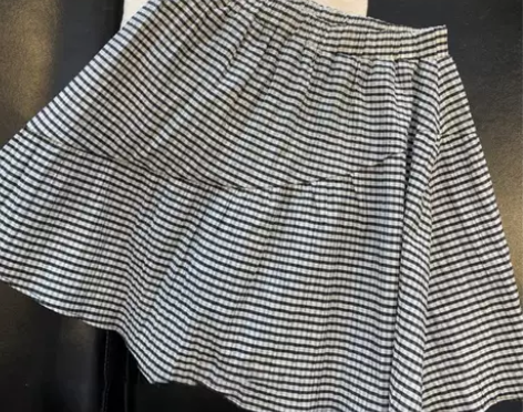 ?千鸟格半身裙女2020秋冬新款高腰显瘦毛...