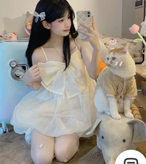 ?【须弥芥子】带吊牌全新春夏优雅の大蝴蝶结...