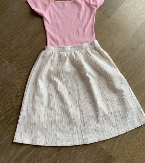 法式提花织锦花苞裙全新实拍图 所见即所得 ...