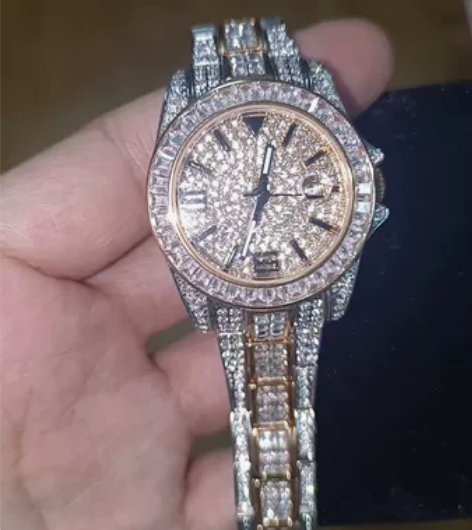 新款正品蒂玮娜davena时尚高端镶钻手表...