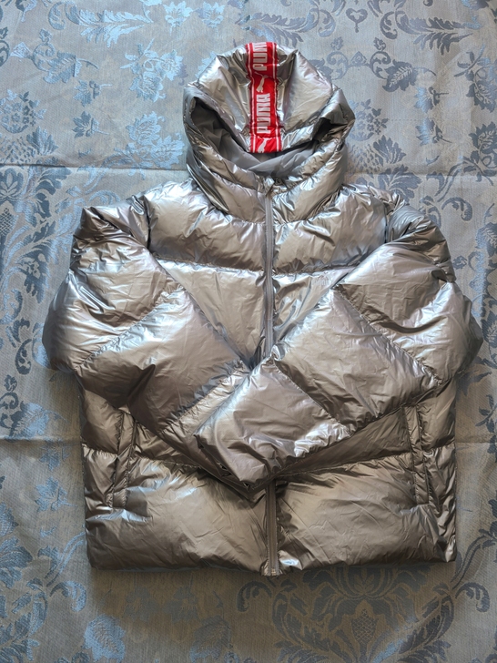 PUMA彪马官方正品 男女同款串标连帽羽绒...
