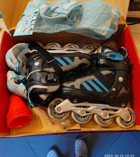 美洲狮旱冰鞋。同城自提。 感兴趣的话点“我...