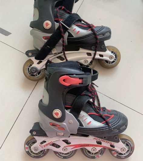 闲置，美洲狮旱冰鞋34到37码可调节 30...