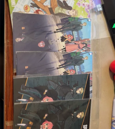 星河动漫 间谍过家家 明信片 两套六张打包...