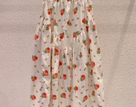 现~韩国东大门夏季女装新款时尚甜美拼色花朵...