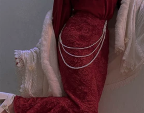 【孤芳-套装】【前300尾款】sk原创优雅...