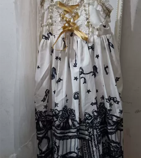 白糖少女十字之约m码，jsk加披纱，标价不...