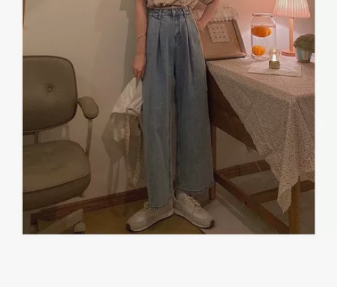 清仓特价！适合胯大腿粗牛仔裤女秋冬新款大码...