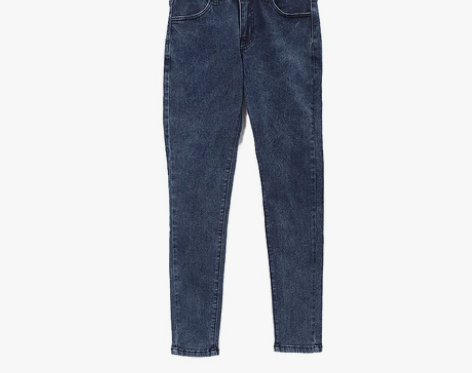 高腰牛仔裤女小脚修身显瘦气质弹力紧身铅笔裤...