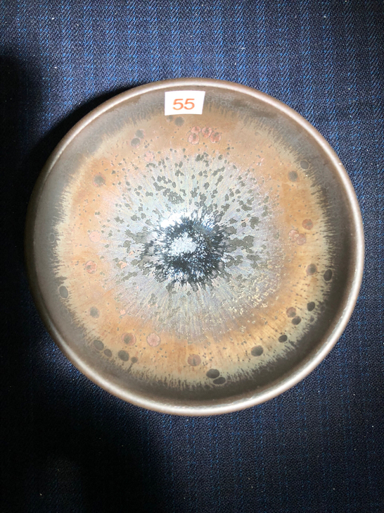 九牧堂柴烧敛口盏主人杯 口径8.5##am...